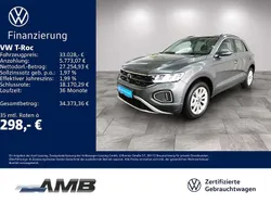X3 indiumgrau metallic Gebraucht 2025 VW T-Roc Life SUV | 32.380 € (Fairer Preis)