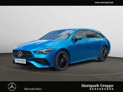 Lack hyperblau Gebraucht 2024 Mercedes CLA180 Shooting Brake AMG Kombi | 31.490 €