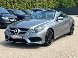 Silber Gebraucht 2014 Mercedes E220 AMG line Cabrio | 20.990 € (Teuer)