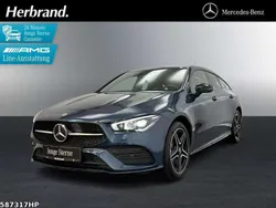 Denimblau metallic Gebraucht 2020 Mercedes CLA250e AMG Limousine | 29.490 € (Guter Preis)