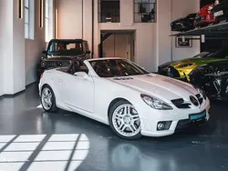 Designo mystic white pearl c04 Gebraucht 2008 Mercedes SLK55 AMG AMG Cabrio | 44.900 €