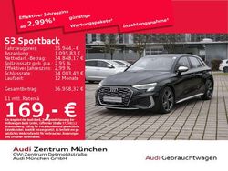 Mythosschwarz metallic Gebraucht 2024 Audi S3 Sport Limousine | 35.944 € (Superpreis)