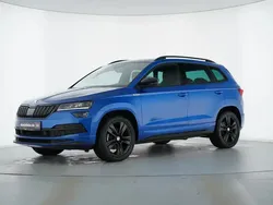 Raceblau metallic Gebraucht 2020 Skoda Karoq SportLine SUV | 25.889 € (Fairer Preis)