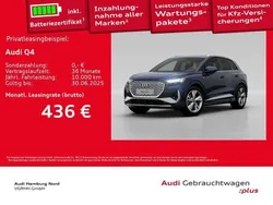 Navarrablau metallic Gebraucht 2024 Audi Q4 e-tron Ambiente SUV | 45.880 € (Superpreis)