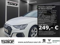 Weiss Gebraucht 2024 Audi A3 Sportback S-Line Kleinwagen | 24.390 € (Guter Preis)