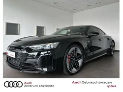 Mythosschwarz metallic Gebraucht 2022 Audi e-tron GT quattro Ambiente Limousine | 61.990 € (Guter Preis)