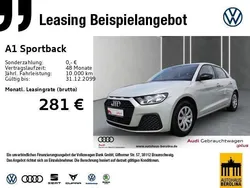 Schwarz Gebraucht 2022 Audi A1 Sportback Sport Kleinwagen | 18.888 € (Guter Preis)