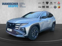 Shimmering silver metallic Neu 2025 Hyundai Tucson SUV | 33.990 € (Superpreis)