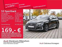 Mythosschwarz metallic Gebraucht 2024 Audi S3 Basis Limousine | 33.977 € (Superpreis)