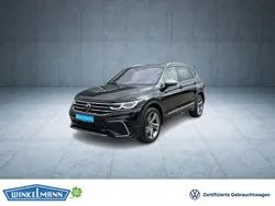 Schwarz Gebraucht 2022 VW Tiguan Allspace R-line SUV | 31.950 € (Fairer Preis)