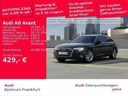 Brillantschwarz Gebraucht 2022 Audi A6 Sport Kombi | 35.850 € (Guter Preis)
