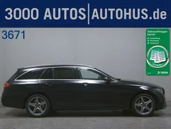 Schwarz Gebraucht 2021 Mercedes E300 AMG line Kombi | 20.490 € (Superpreis)