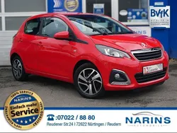 Rot Gebraucht 2016 Peugeot 108 Allure Kleinwagen | 7.990 € (Fairer Preis)