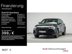 Mythosschwarz metallic Gebraucht 2022 Audi Q3 Sportback S-Line SUV | 39.888 € (Fairer Preis)