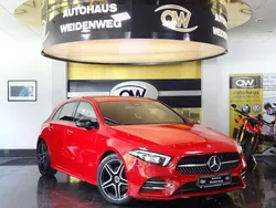 Kosmosschwarz metallic Gebraucht 2019 Mercedes A180 AMG Limousine | 23.700 € (Guter Preis)