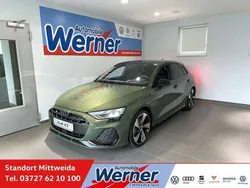 Grün Gebraucht 2024 Audi A3 Sportback S-Line Limousine | 43.880 € (Etwas zu teuer)