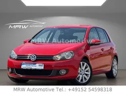 Rot Gebraucht 2009 VW Golf VI Highline Limousine | 7.290 € (Etwas zu teuer)