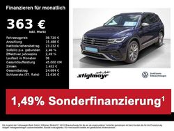Atlantic blue metallic Gebraucht 2024 VW Tiguan Allspace Elegance SUV | 38.720 € (Fairer Preis)