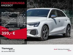 Gletscherweiß metallic Gebraucht 2024 Audi S3 Basis Limousine | 42.440 € (Fairer Preis)