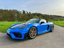 Blau Gebraucht 2024 Porsche Boxster Spyder Cabrio | 174.900 €