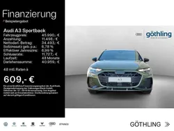 Grün Neu 2025 Audi A3 Sportback e-tron S-Line Limousine | 45.990 € (Guter Preis)