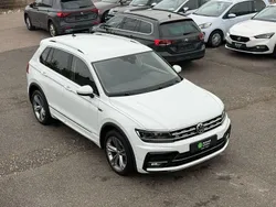 Pure white Gebraucht 2020 VW Tiguan Highline SUV | 27.900 € (Superpreis)