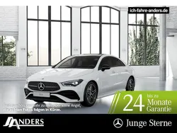 Polarweiss Gebraucht 2024 Mercedes CLA200 AMG Coupé | 38.634 € (Etwas zu teuer)