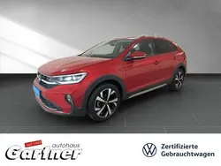Rot (kings red metallic) Gebraucht 2022 VW Taigo IQ Drive SUV | 23.875 € (Superpreis)