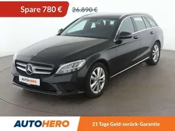 Obsidianschwarz Gebraucht 2018 Mercedes C220 Avantgarde Kombi | 26.110 € (Fairer Preis)