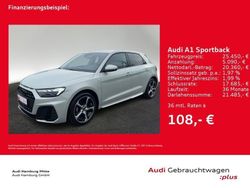 Silber Gebraucht 2024 Audi A1 Sportback S-Line Kleinwagen | 25.950 € (Fairer Preis)