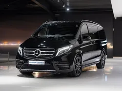 Obsidianschwarz Gebraucht 2019 Mercedes V220 AMG line Van / Kleinbus | 47.980 € (Guter Preis)