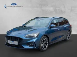 Chromablau metallic Gebraucht 2020 Ford Focus ST-Line X Limousine | 21.500 € (Etwas zu teuer)