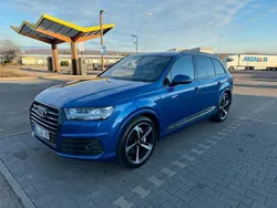 Blau Gebraucht 2018 Audi Q7 SUV | 42.500 € (Teuer)