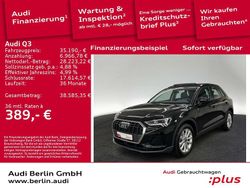 Mythosschwarz metallic Gebraucht 2022 Audi Q3 Sport SUV | 35.190 € (Teuer)