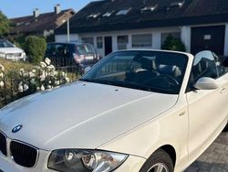 Weiß Gebraucht 2009 BMW 118 Cabriolet Cabrio | 9.500 € (Etwas zu teuer)