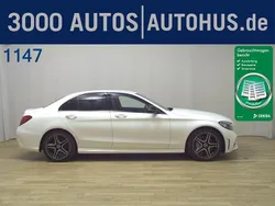 Polarweiss Gebraucht 2019 Mercedes C300 AMG line Limousine | 20.990 € (Fairer Preis)