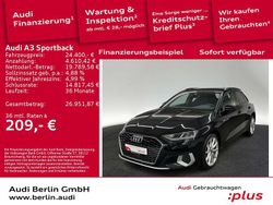 Mythosschwarz metallic Gebraucht 2022 Audi A3 Advanced Plus Kombi | 24.400 € (Guter Preis)