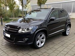 Schwarz Gebraucht 2015 VW Tiguan R-line SUV | 19.300 € (Teuer)