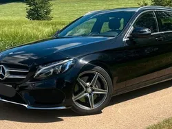 Schwarz Gebraucht 2015 Mercedes C250 AMG line Kombi | 16.990 € (Fairer Preis)