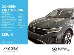 Blau (petroleum blue metallic) Gebraucht 2024 VW T-Roc Move SUV | 24.480 € (Guter Preis)