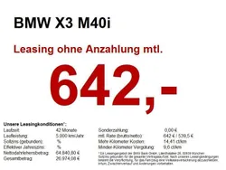 Schwarz Gebraucht 2024 BMW X3 M Sport SUV | 64.840 € (Guter Preis)