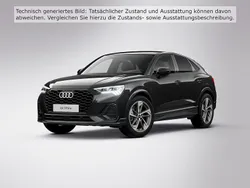 Mythosschwarz metallic (metallic) Gebraucht 2022 Audi Q3 Sportback Basis SUV | 47.345 €