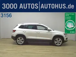 Raceblau metallic Gebraucht 2019 Skoda Karoq Soleil SUV | 22.990 € (Fairer Preis)
