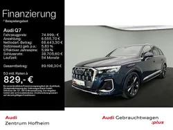 Waitomoblau metallic Gebraucht 2024 Audi Q7 Ambiente SUV | 74.999 € (Guter Preis)