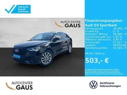 Schwarz Gebraucht 2023 Audi Q3 Sportback Ambiente SUV | 38.480 € (Fairer Preis)