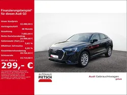 Schwarz Gebraucht 2022 Audi Q3 Sportback Business SUV | 32.480 € (Fairer Preis)