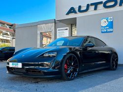 Schwarz Gebraucht 2021 Porsche Taycan Limousine | 66.990 € (Teuer)