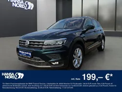 Grün Gebraucht 2017 VW Tiguan Highline SUV | 23.990 € (Guter Preis)