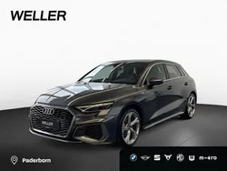 Grau Gebraucht 2021 Audi A3 Sportback S-Line Limousine | 27.750 € (Fairer Preis)