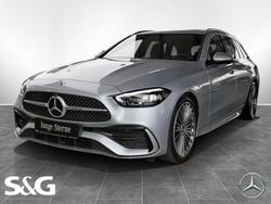 Metalliclack hightechsilber Gebraucht 2025 Mercedes C180 AMG Kombi | 36.480 € (Guter Preis)